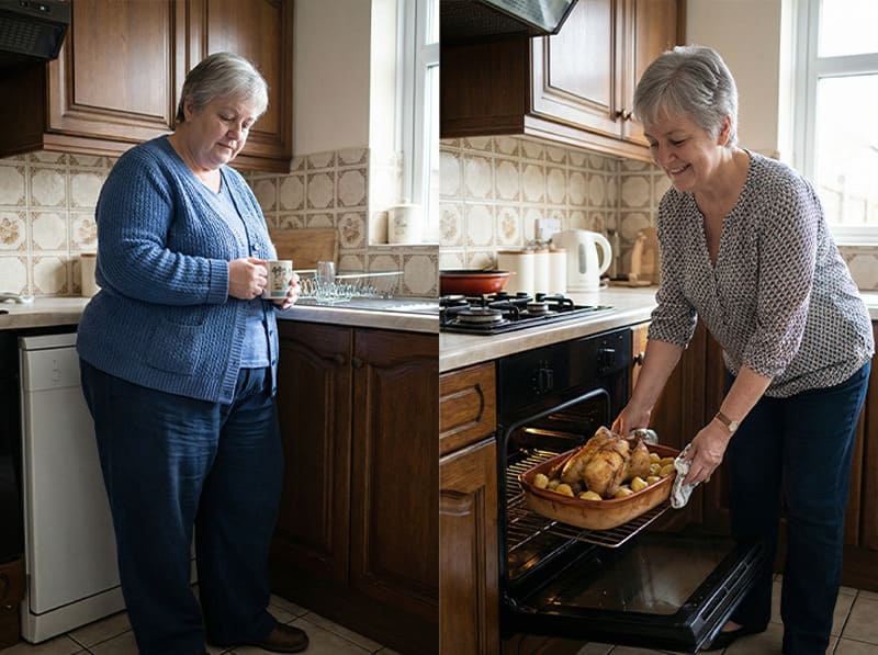D. Conceição, antes e depois