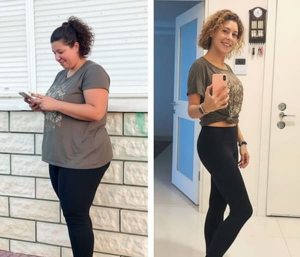 Joana, antes e depois